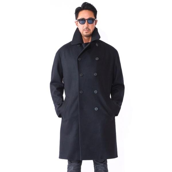 極美品　ドレステリア　Super140’s リバーフードコート　34　黒 極美品 ドレステリア Super140's リバーフードコート 34 黒 - メルカリ