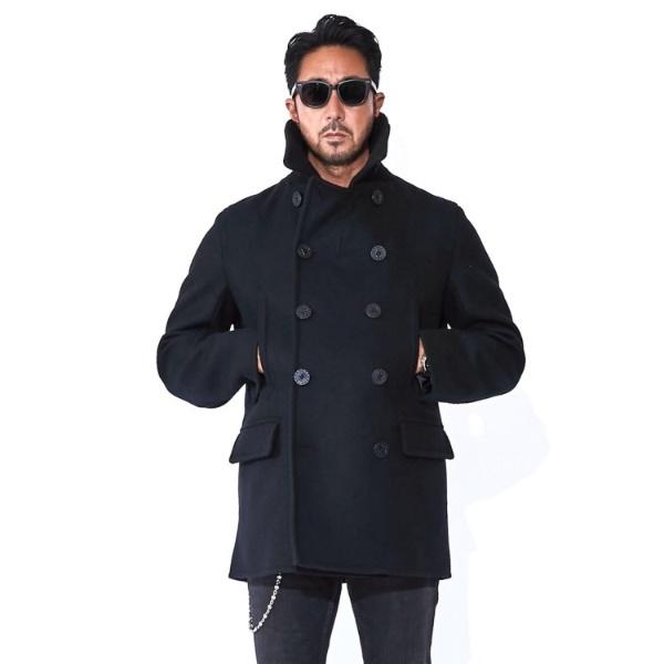 ドレステリア　ウール　ピーコート DRESSTERIOR（ドレステリア） 【干場義雅×DRESSTERIOR コラボ