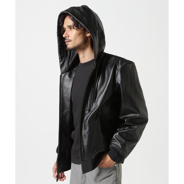 AVIREX レザーカーコート AVIREX 《直営店別注》COMFORTABLE LEATHER PARKA Mk-2