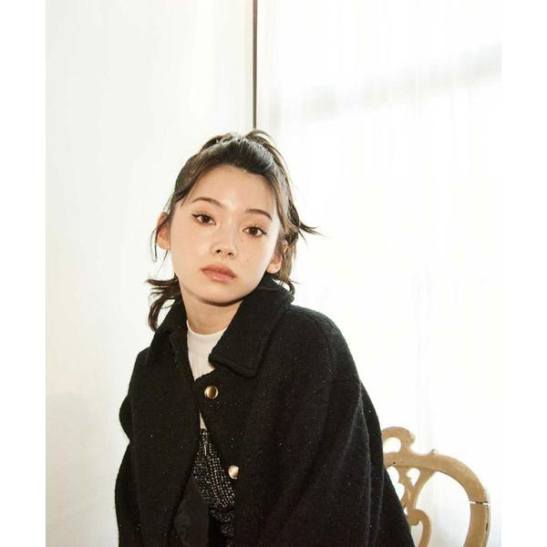 ナチュラルビューティーベーシック　圧縮ツイードジャケット　コート ナチュラルビューティーベーシック NATURAL BEAUTY BASIC 圧縮