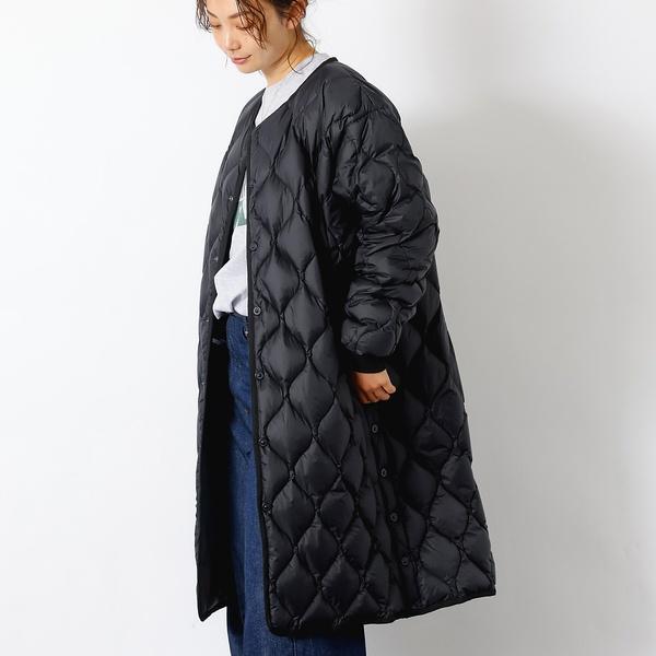 ルージュ・ヴィフ ラクレ（Rouge vif la cle）/【TAION / タイオン】ミリタリーオーバーサイズ クルーネック ダウンジャケ Rouge vif la cle（ルージュヴィフラクレ） 【TAION / タイオン