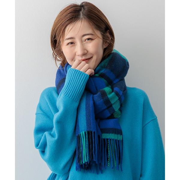 23区（ニジュウサンク） カシミヤ チェック ストール : マルイ(丸井