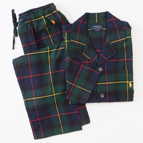 POLO RALPH LAUREN（ポロ・ラルフローレン） フランネルパジャマ ポロ
