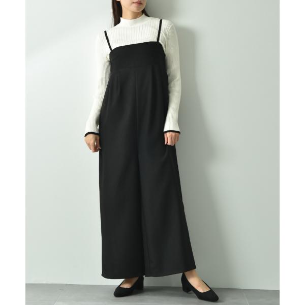 型番：22159008ブランド：インタープラネット商品名：ＴＲ無地オールインワンカラー：ブラック/ブラウン