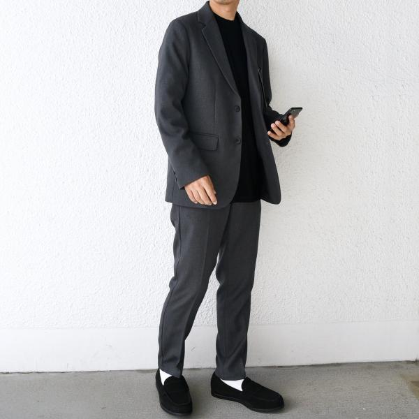 SHIPS any any:〈洗濯機可能〉ウールライク ストレッチ セットアップ