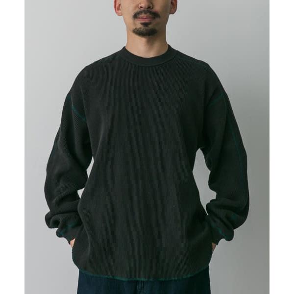 URBAN RESEARCH DOORS ENDS and MEANS Waffle Thermal Long-Sleeve