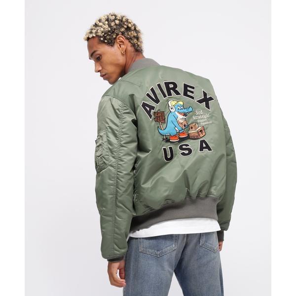 レア❗定価4.8万❗ AVIREX ×EZUMI プリーツ モッズコート AVIREX 《WEB＆DEPOT限定》MA-1 ”3rd SSS” ／ MA-1 第3戦略支援