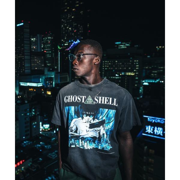 SAINT MICHAEL／セントマイケル×攻殻機動隊／GS_SS TEE／GITS／BLACK