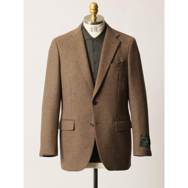 TAKA-Q スーティスト カシミヤ混ウール 2ボタンジャケット