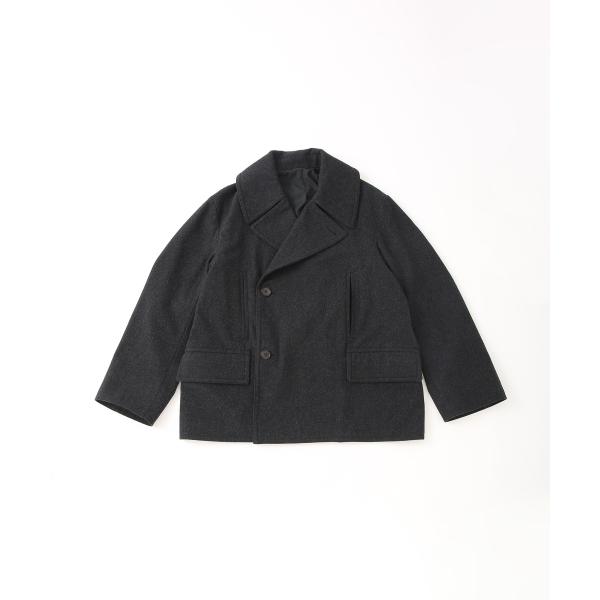 ADAM ET ROPE'（アダムエロペ） ライトメルトン ピーコート ブルゾン