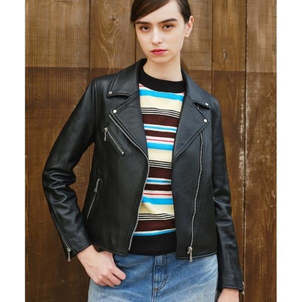 DRESSTERIOR（ドレステリア） ラムレザーライダースジャケット