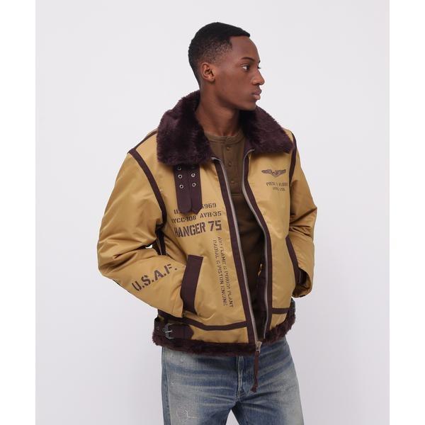 AVIREX（アヴィレックス） 《WEB＆DEPOT限定》MULTI STENCIL NYLON B-3