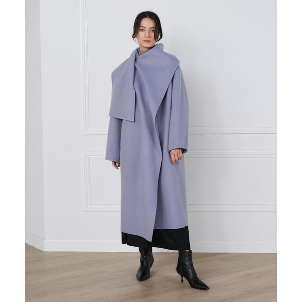 INED ストール風ラップリバーコート《la veille by SUPERIOR CLOSET