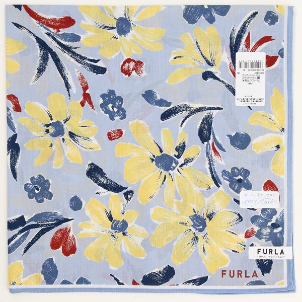 FURLA（フルラ） 大判 プリントハンカチ 花柄 【FURLA】 : マルイ(丸井
