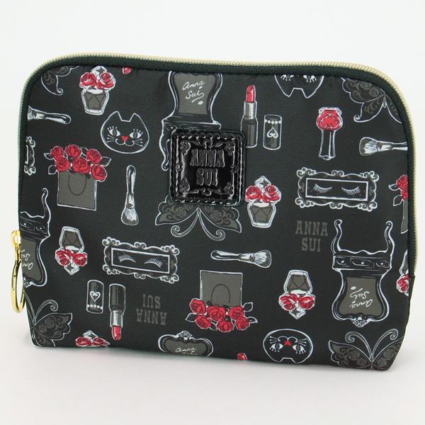 ANNA SUI（アナスイ） ポーチ ブティック柄 【ANNA SUI】 : マルイ