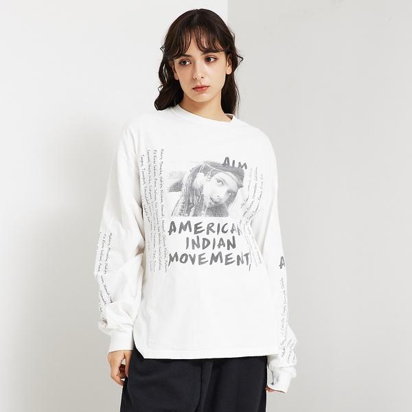 アバハウス（ABAHOUSE）/【REMI RELIEF / レミ レリーフ】 INDIAN天竺ロングTシャツ/ ABAHOUSE（アバハウス） 【REMI RELIEF / レミ レリーフ】 INDIAN天竺