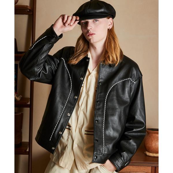WESTERN LEATHER JACKET／ウエスタン レザージャケット : マルイ(丸井