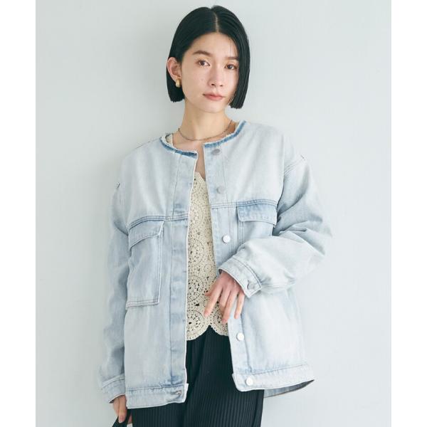coca（コカ） ノーカラーデニムジャケット : マルイ(丸井)Yahoo!店