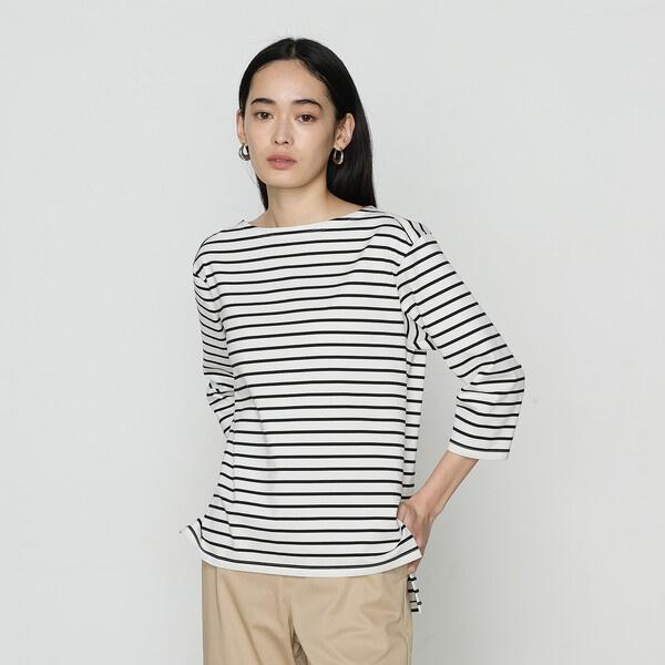 コムサ（COMME CA）/コットンスーピマボーダー カットソー COMME CA（コムサ） コットンスーピマボーダー カットソー : マルイ