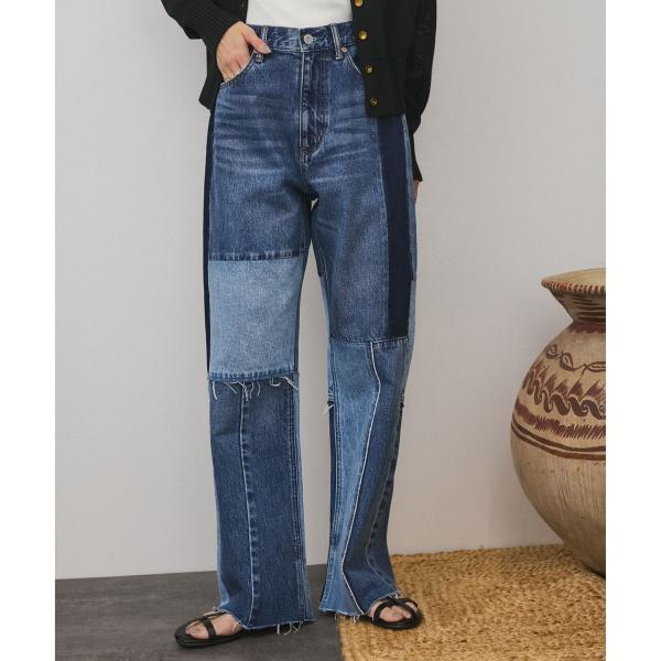 COTTON USA リメイクライクセミフレアデニム 0101marui_cf0187763101