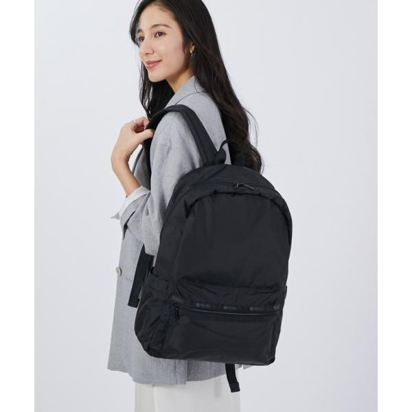 LeSportsac紺色 バックパック レスポートサック LeSportsac CINCH BACKPACK （ディープシー