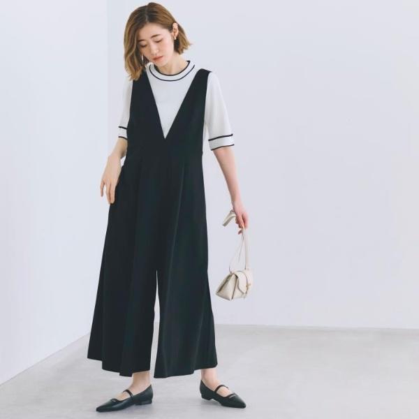 grove（グローブ） ラメストライプサロペット : マルイ(丸井)Yahoo!店