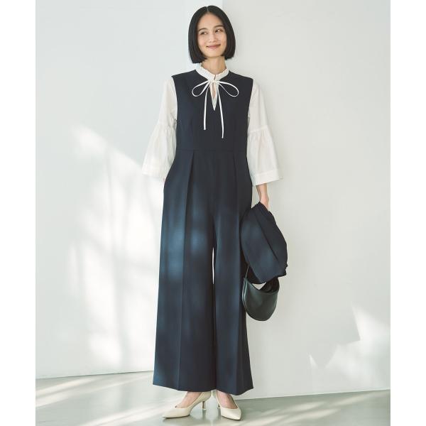 型番：OPUMGM0710ブランド：アンフィーロ商品名：【VERY×UNFILOコラボ】BEAUTY MOVE オールインワンカラー：ネイビー/ブラック/アイボリー