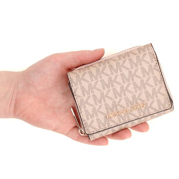 MICHAEL KORS JET SET TRAVEL ミッド ジップウォレット スモール
