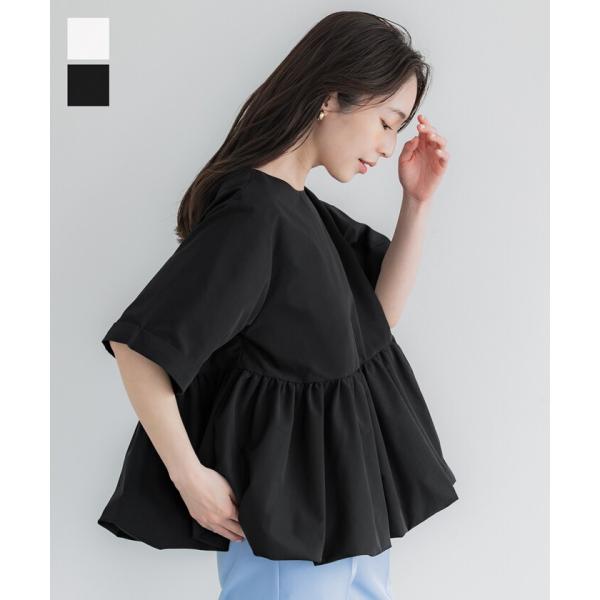 coca（コカ） バルーン半袖ブラウス 全2色 : マルイ(丸井)Yahoo!店