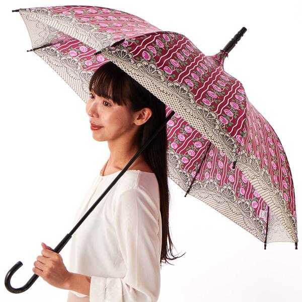 [ANNA SUI] アナスイ 長傘　レディース フラワー 日傘 ANNA SUI 【 SUI（アナ スイ）】RESORT花柄プリント雨傘(長傘