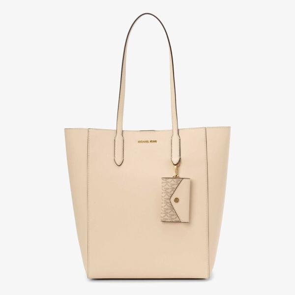 MICHAEL KORS VINCENT サフィアーノレザー トート ウィズ カード