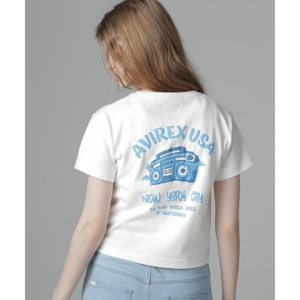 AVIREX FOAMINGT-SHIRT ”AVIREX USA”／フォーミングTシャツ