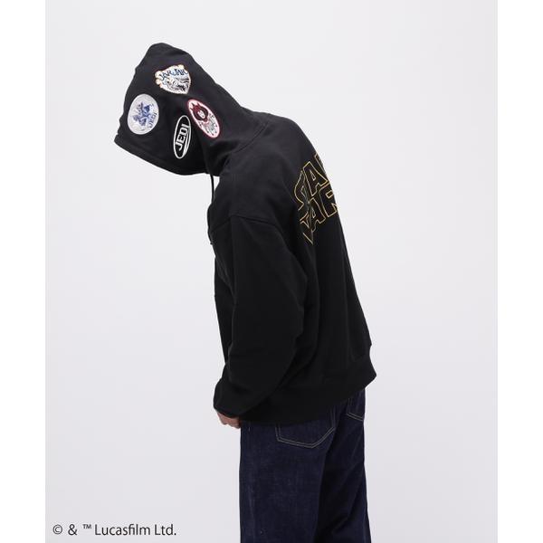 【AVIREX】スター・ウォーズ PATCH HOODIE ワッペン フーディー AVIREX 《STAR WARS COLLECTION》PATCH HOODIE ／ ワッペン
