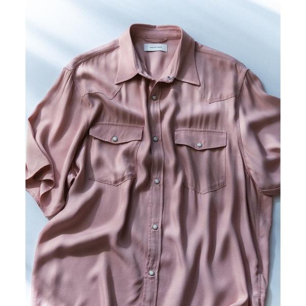 アダムエロペ（ADAM ET ROPE’）/ウエスタン ショートスリーブシャツ ADAM ET ROPE'（アダムエロペ） ウエスタン ショートスリーブシャツ