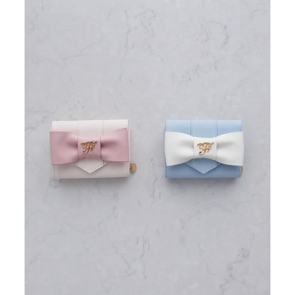 Maison de FLEUR（メゾンドフルール） バイカラーベルトリボンミニ