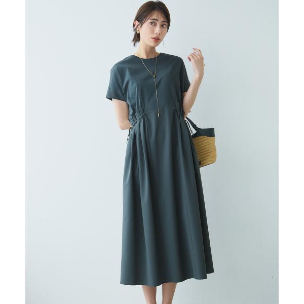 美品現行品　23区　撥水/シミ防止/洗えるコンビデザイン マルチワンピース46 23区（ニジュウサンク） 【撥水加工/汗シミ防止/洗える】コンビ