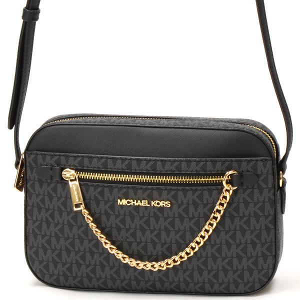MICHAEL CORSジップチェーンクロスボディ　MKシグネチャー マイケル・コース（Michael Kors）/JET SET ITEM EW ジップ
