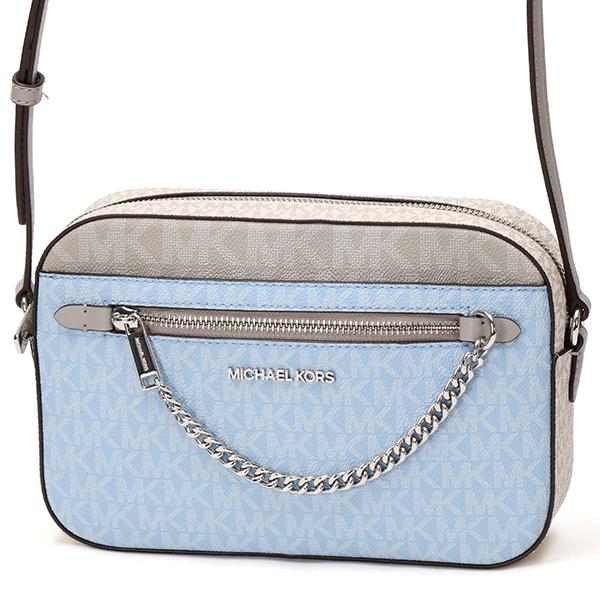 MICHAEL KORS JET SET ITEM EW ジップ チェーン クロスボディ