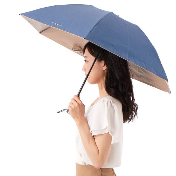 【新品タグ付き】マッキントッシュロンドン 晴雨兼用折りたたみ中傘 SUMMER SHIELD】晴雨兼用折りたたみ傘