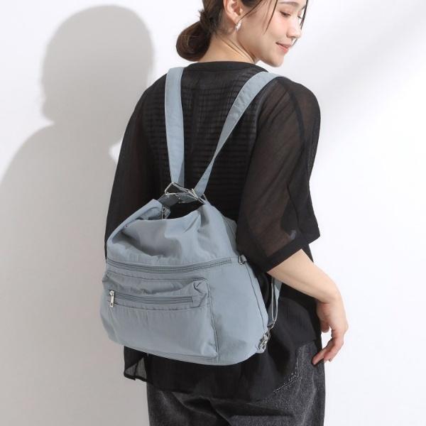 撥水／3WAY】リュックにもなる変形ショルダーバッグ 美品 OSAM オサム 