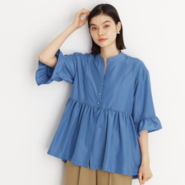 THE SHOP TK フリルチュニックブラウス【洗濯機OK】 : マルイ
