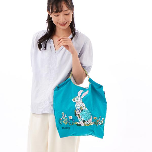 新品未使用SUPER HAKKA×Ball&Chain 花うさぎ刺繍【Ｍ】ブルー SUPER HAKKA×Ball&Chain 花うさぎ刺繍 M ブルー【新品】 - メルカリ