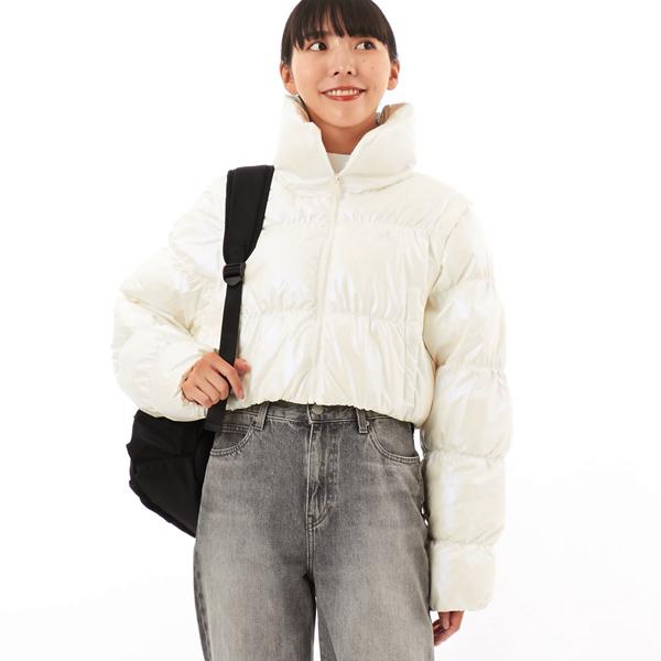 adidas Originals Essentials グロッシー 2-in-1スタイル クロップド丈 