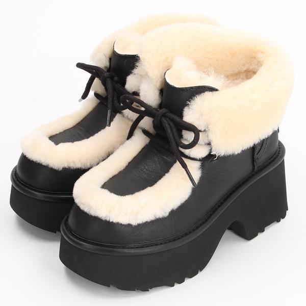 UGG（UGG）/UGG/アグ/W ESMEE LEATHER LACE UP/クラシック マイクロ UGG（アグ） UGG/アグ/W ESMEE LEATHER LACE UP/クラシック マイクロ