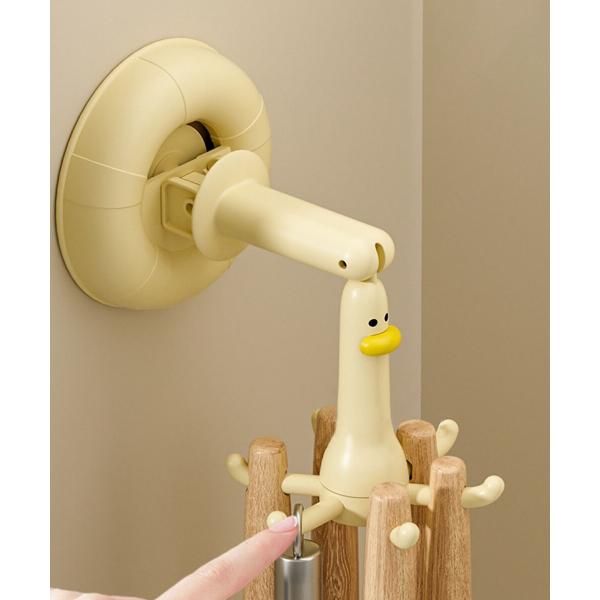 型番：moxarlw0350aブランド：アイモハ商品名：アヒルデザイン回転フックカラー：イエロー/ホワイト