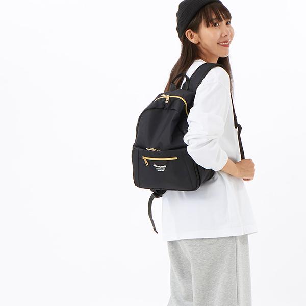 ルコック リュック デイパック リュックサック 斜め掛け お財布