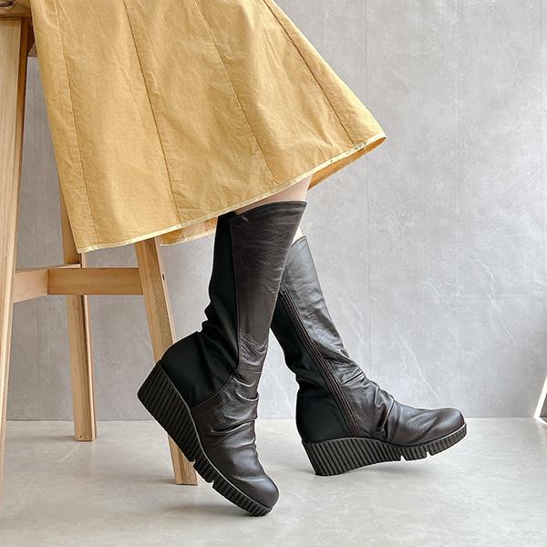 最終価格❤CHANEL❤激レア品❤ストレッチレザーロングブーツ ヴィンテージ CHANEL/シャネル ロングブーツ – willow