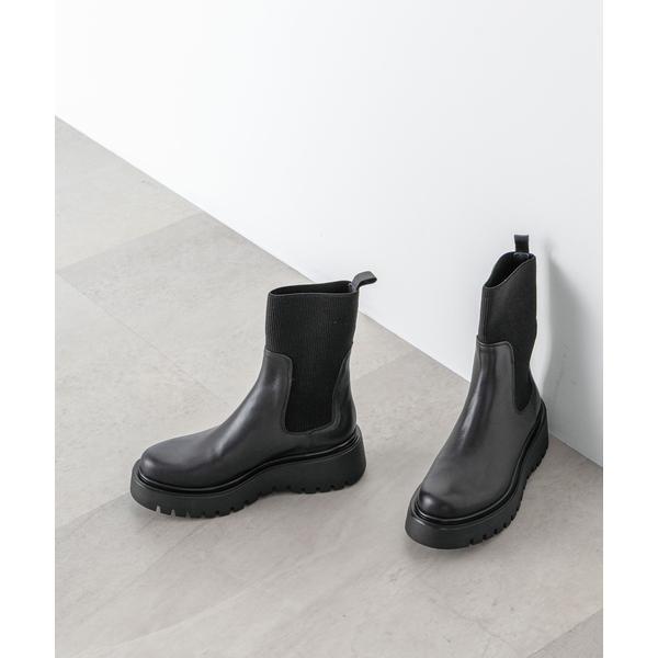 CORSO ROMA9／サイドゴアリブニットブーツ : マルイ(丸井)Yahoo!店