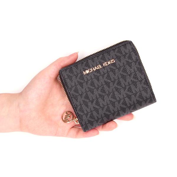 MICHAEL KORS JET SET TRAVEL ジップ チャーム ウォレット