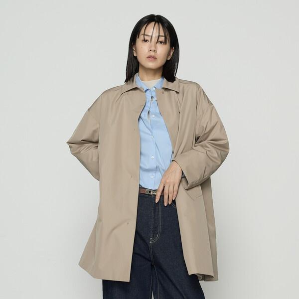 極美品✨洗える✼23区 マルチwayタフタダウンライナーコート 38 ブラウン系 COMME CA（コムサ） マルチプルーフタフタ ダウンライナー付きコート